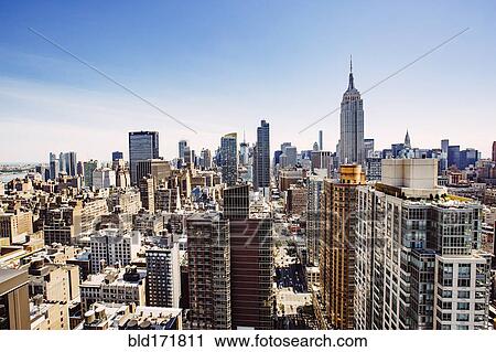 Aerial view of New York cityscape, New York, United States View Large Photo Image Stock Image - Aerial view of New York cityscape, New York, United States. Fotosearch