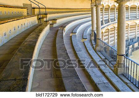 Bullring stands in stadium View Large Photo Image Stock Photo - Bullring stands in stadium. Fotosearch