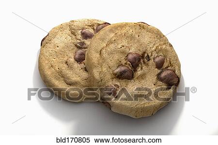 Close up of chocolate chip cookies View Large Photo Image Stock Photography - Close up of chocolate chip cookies. Fotosearch