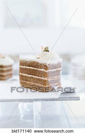 Close up of platter of cake on cafe counter View Large Photo Image Stock Image - Close up of platter of cake on cafe counter. Fotosearch