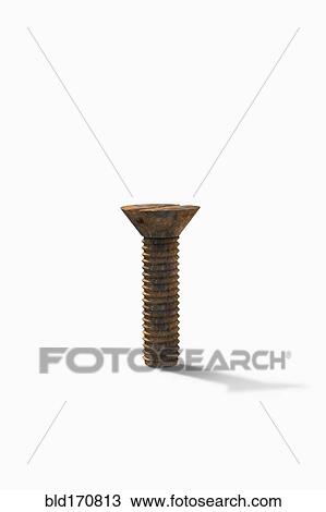 Close up of rusting screw View Large Photo Image Stock Image - Close up of rusting screw. Fotosearch