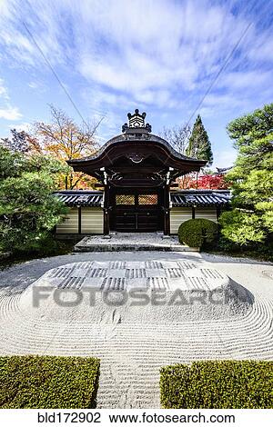 Combed gravel field in zen garden View Large Photo Image Stock Image - Combed gravel field in zen garden. Fotosearch