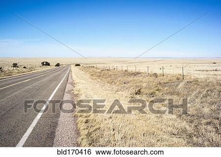 Empty road in rural landscape View Large Photo Image Stock Photograph - Empty road in rural landscape. Fotosearch