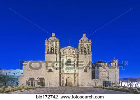 Santo Domingo church under blue sky, Oaxaca, Oaxaca, Mexico View Large Photo Image Stock Image - Santo Domingo church under blue sky, Oaxaca, Oaxaca, Mexico. Fotosearch
