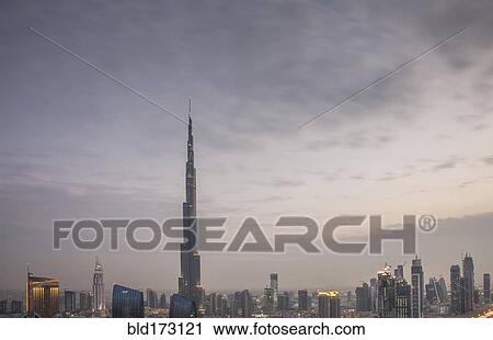 Dubai city skyline, Dubai Emirate, United Arab Emirates View Large Photo Image Stock Image - Dubai city skyline, Dubai Emirate, United Arab Emirates. Fotosearch
