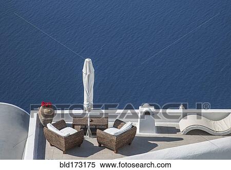 High angle view of balcony over ocean View Large Photo Image Stock Photography - High angle view of balcony over ocean. Fotosearch