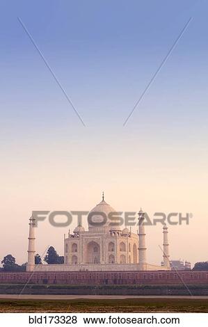 Taj Mahal under hazy sky, Agra, Uttar Pradesh, India View Large Photo Image Stock Photo - Taj Mahal under hazy sky, Agra, Uttar Pradesh, India. Fotosearch