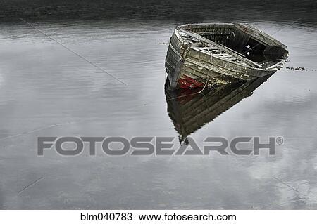 Dilapidated boat in lake View Large Photo Image Stock Image - Dilapidated boat in lake. Fotosearch