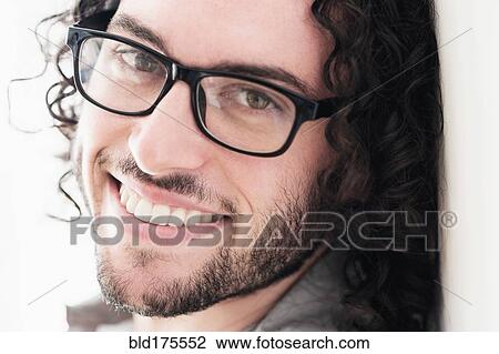 Caucasian man smiling View Large Photo Image Stock Image - Caucasian man smiling. Fotosearch