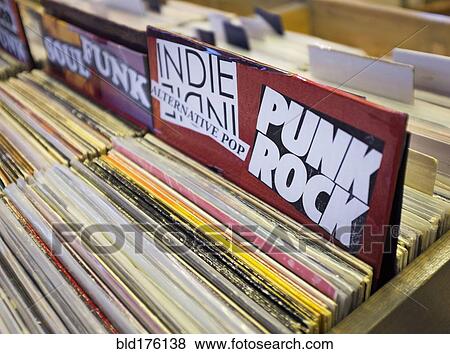 Punk rock records for sale in store View Large Photo Image Stock Photo - Punk rock records for sale in store. Fotosearch