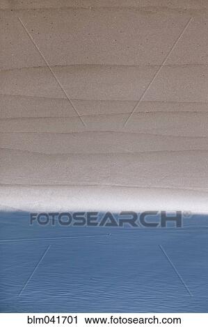 Stock Image - Close up of paint stripes. Fotosearch