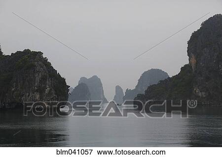 Rock formations in Ha Long Bay, Quang Ninh Province, Vietnam View Large Photo Image Stock Photo - Rock formations in Ha Long Bay, Quang Ninh Province, Vietnam. Fotosearch