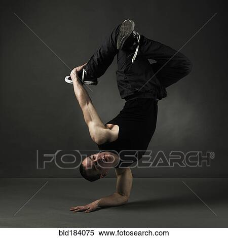 Stock Photography - Caucasian dancer posing. Fotosearch