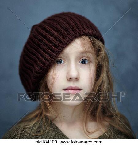 Caucasian teenage girl wearing beanie hat View Large Photo Image Stock Photo - Caucasian teenage girl wearing beanie hat. Fotosearch