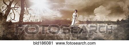 Caucasian woman standing on rock in remote lake View Large Photo Image Stock Image - Caucasian woman standing on rock in remote lake. Fotosearch