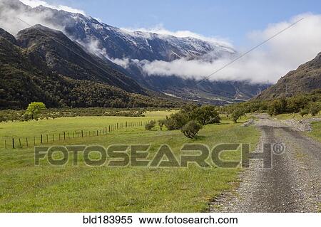 Dirt road in remote landscape View Large Photo Image Stock Photography - Dirt road in remote landscape. Fotosearch