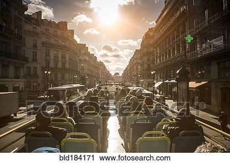 Double-decker bus tour in Paris, Ile-de-France, France View Large Photo Image Stock Image - Double-decker bus tour in Paris, Ile-de-France, France. Fotosearch