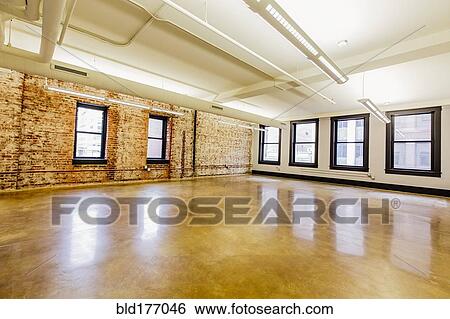 Stock Photograph - Empty room in modern office. Fotosearch