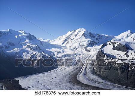 Glacier in remote mountains View Large Photo Image Stock Photograph - Glacier in remote mountains. Fotosearch