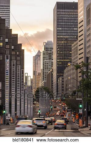 "High rise buildings in Montreal cityscape, Quebec, Canada" View Large Photo Image Stock Image - "High rise buildings in Montreal cityscape, Quebec, Canada". Fotosearch