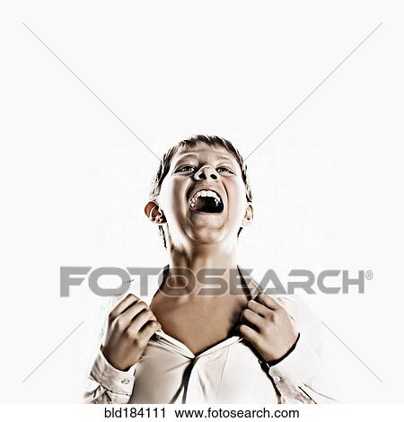 Hispanic boy shouting View Large Photo Image Stock Image - Hispanic boy shouting. Fotosearch