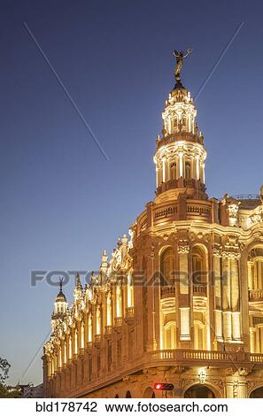 Illuminated historical building and sunset sky View Large Photo Image Stock Image - Illuminated historical building and sunset sky. Fotosearch