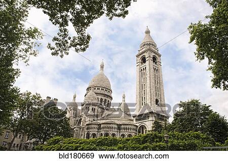 "Low angle view of ornate church and dome, Paris, Ile-de-France, France" View Large Photo Image Stock Photo - "Low angle view of ornate church and dome, Paris, Ile-de-France, France". Fotosearch