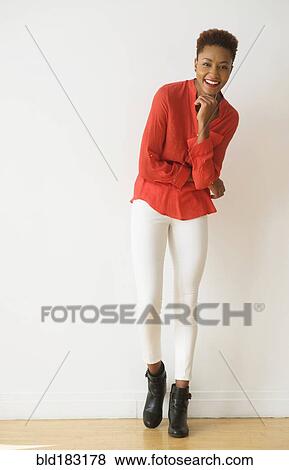 Mixed race woman smiling View Large Photo Image Stock Photo - Mixed race woman smiling. Fotosearch