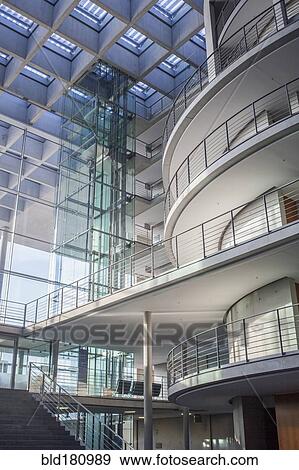 "Modern architecture of German Parliament building, Berlin, Germany" View Large Photo Image Stock Photo - "Modern architecture of German Parliament building, Berlin, Germany". Fotosearch