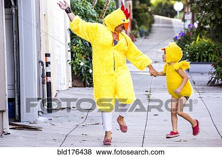 Mother and son wearing matching costumes View Large Photo Image Stock Photo - Mother and son wearing matching costumes. Fotosearch