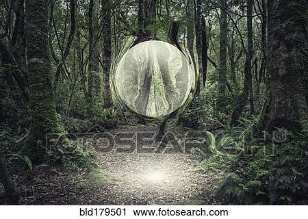 Orb glowing in forest View Large Photo Image Stock Image - Orb glowing in forest. Fotosearch