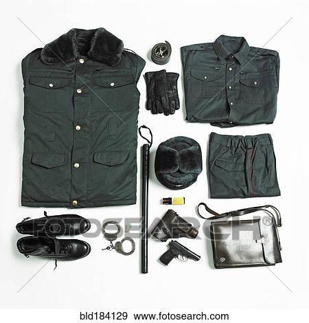 Organized military uniform and equipment View Large Photo Image Stock Photo - Organized military uniform and equipment. Fotosearch
