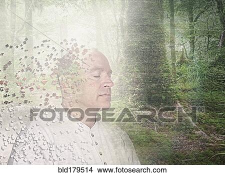 Pixelated Caucasian man in forest View Large Photo Image Picture - Pixelated Caucasian man in forest. Fotosearch