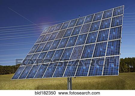 Solar panels in rural field View Large Photo Image Stock Image - Solar panels in rural field. Fotosearch
