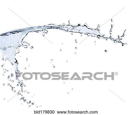 Water splashing on white background View Large Photo Image Stock Image - Water splashing on white background. Fotosearch