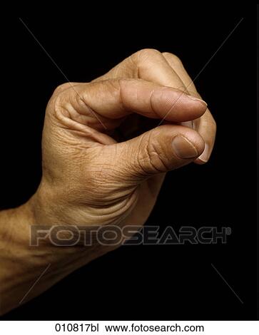 Close-up of human hand demonstrating smallness View Large Photo Image Stock Image - Close-up of human hand demonstrating smallness . Fotosearch