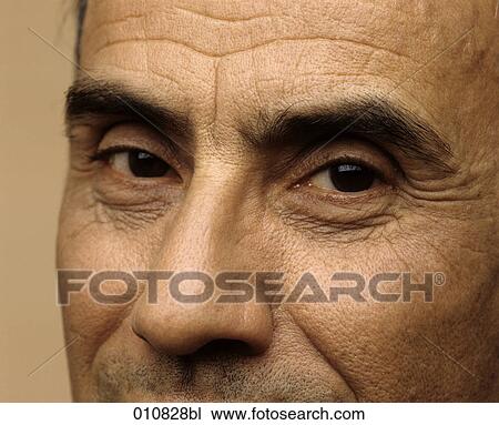 Close-up of mature man´s face View Large Photo Image Stock Image - Close-up of mature man´s face. Fotosearch