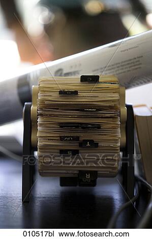 close-up of rolodex and paper document View Large Photo Image Stock Image - close-up of rolodex and paper document. Fotosearch