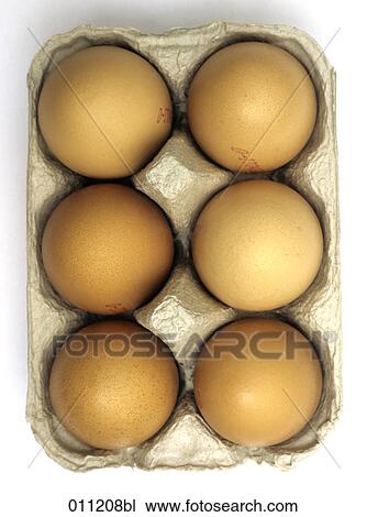 Stock Image - eggs in package. Fotosearch