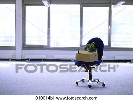 empty office space with blue chair and moving box View Large Photo Image Stock Image - empty office space with blue chair and moving box. Fotosearch