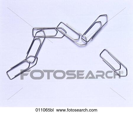 Group of paperclips forming a chain View Large Photo Image Stock Image - Group of paperclips forming a chain. Fotosearch