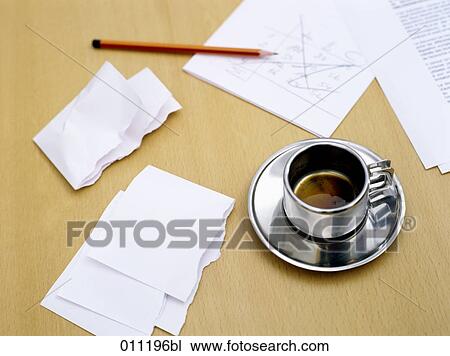 high angle view of silver coloured Espresso cup on office desk View Large Photo Image Stock Image - high angle view of silver coloured Espresso cup on office desk. Fotosearch