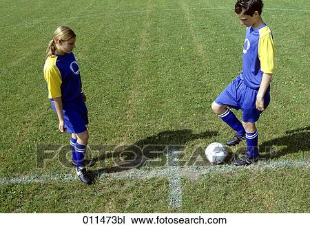 kick-off of football match View Large Photo Image Stock Image - kick-off of football match. Fotosearch