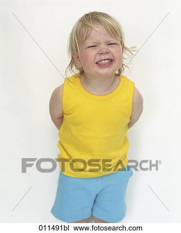 little girl with cheeky expression View Large Photo Image Stock Image - little girl with cheeky expression. Fotosearch