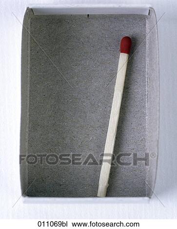One single match in a box View Large Photo Image Stock Image - One single match in a box. Fotosearch