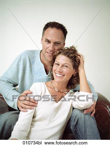portrait of couple in casual outfit View Large Photo Image Stock Image - portrait of couple in casual outfit. Fotosearch