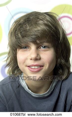 portrait of smiling young boy View Large Photo Image Stock Image - portrait of smiling young boy. Fotosearch