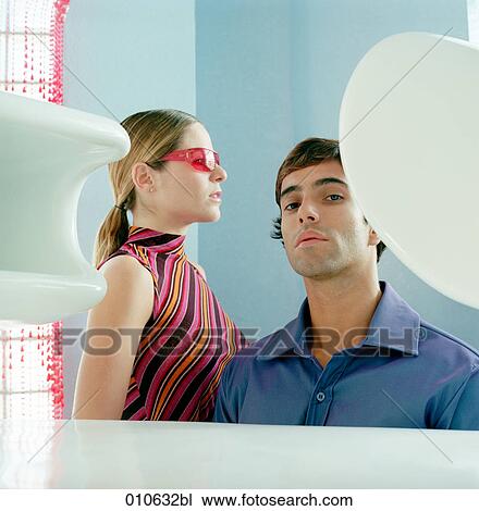 portrait of young couple View Large Photo Image Stock Image - portrait of young couple. Fotosearch