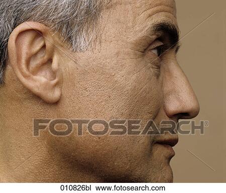Profile of mature man View Large Photo Image Stock Image - Profile of mature man. Fotosearch