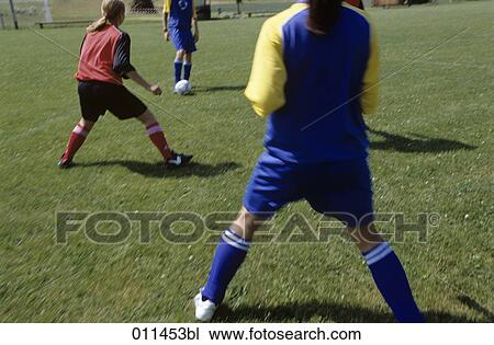 scene during football match View Large Photo Image Stock Image - scene during football match. Fotosearch